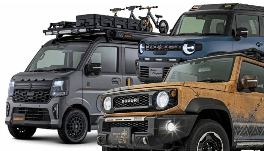 木携多款户外风硬核车型开启冒险盛宴瓦力棋牌2026东京改装车展来袭铃(图2)